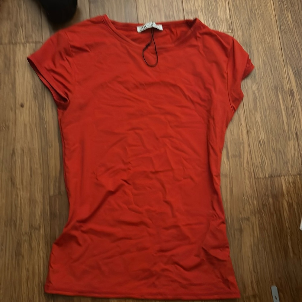 Red top zara
